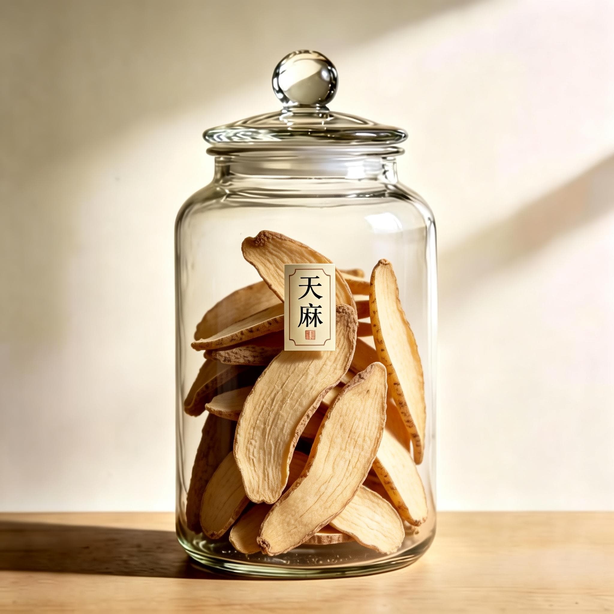 天麻 Tall Gastraodia Tuber