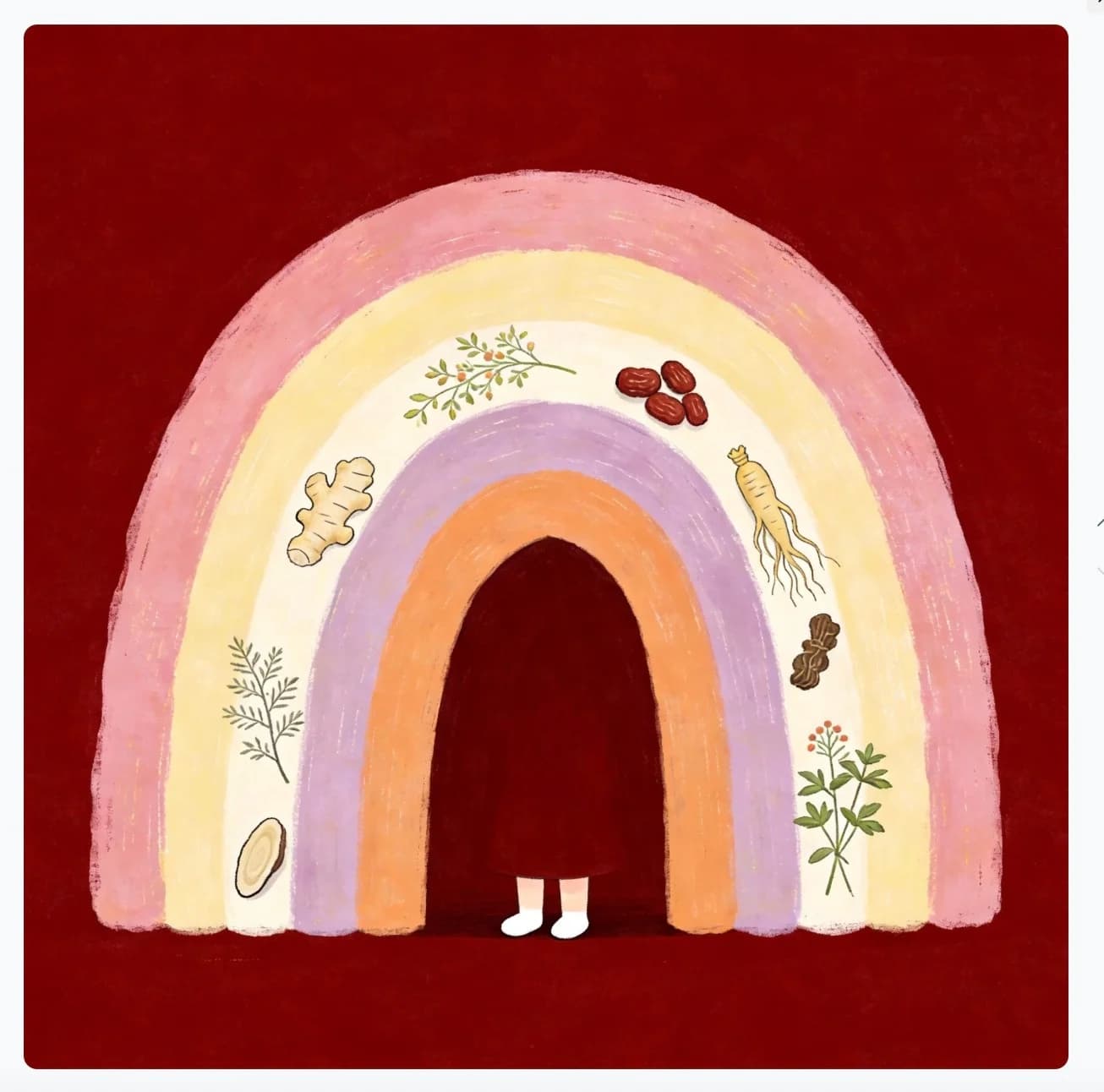 Explore how ginger, red dates, dong quai, and mugwort can support menstrual comfort through gentle, holistic care.