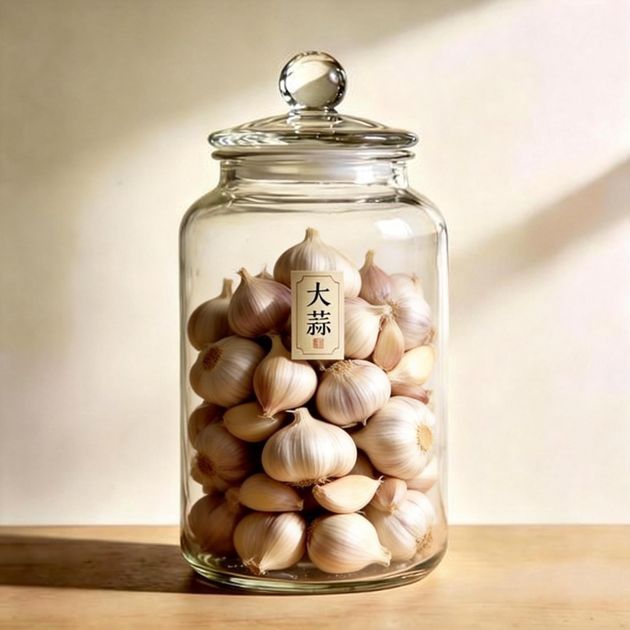 Garlic herbal material