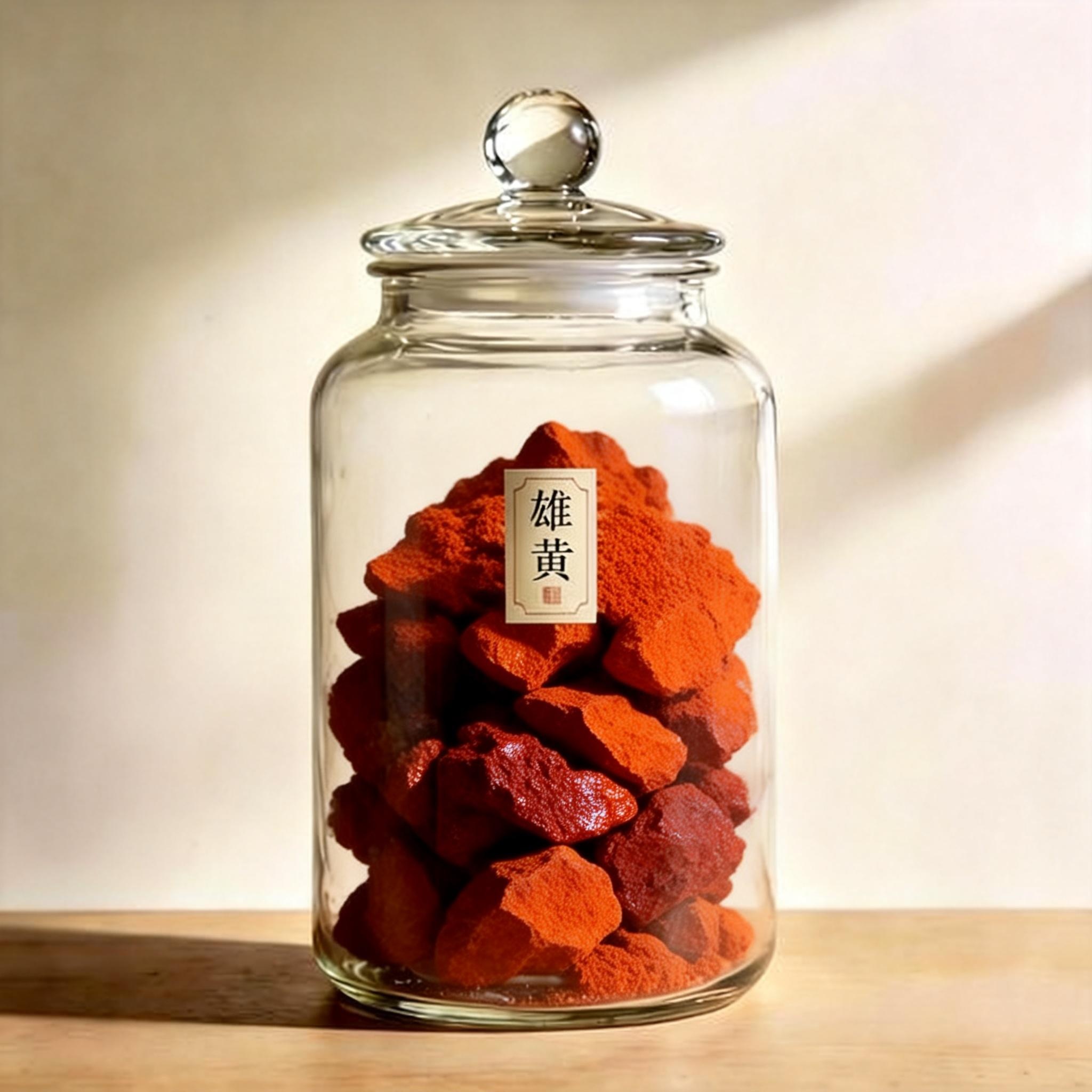 Realgar herbal material