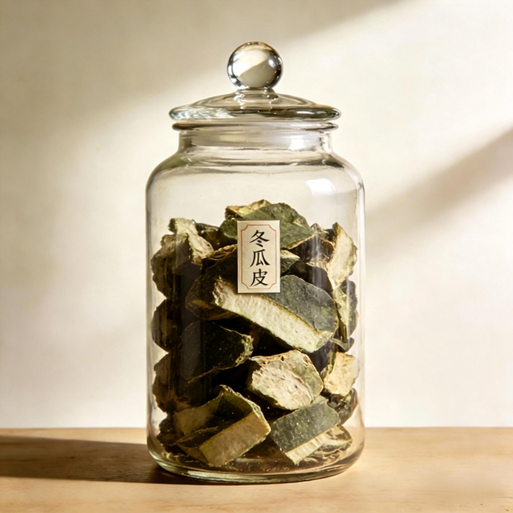 Chinese Waxgourd Peel herbal material