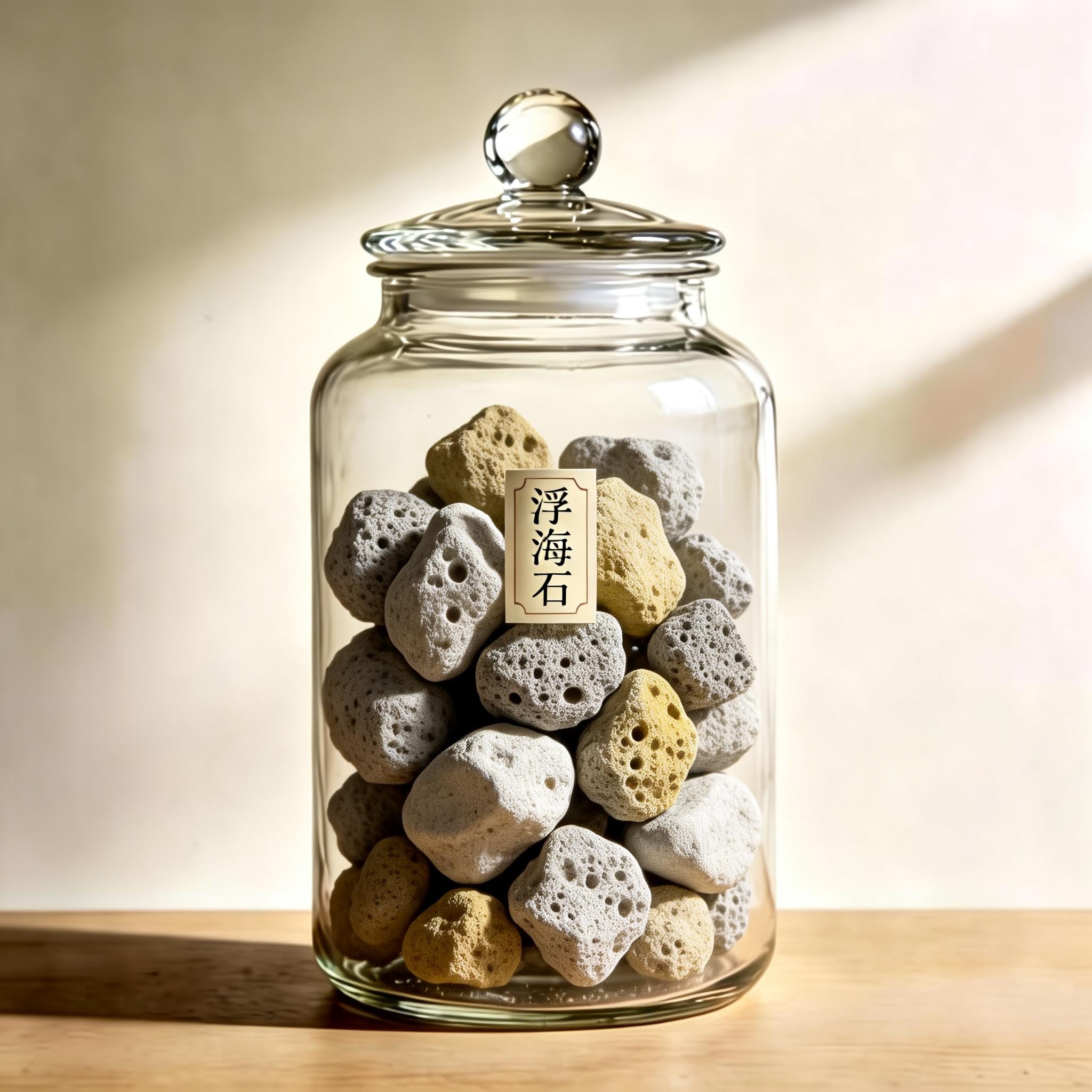 Pumice herbal material