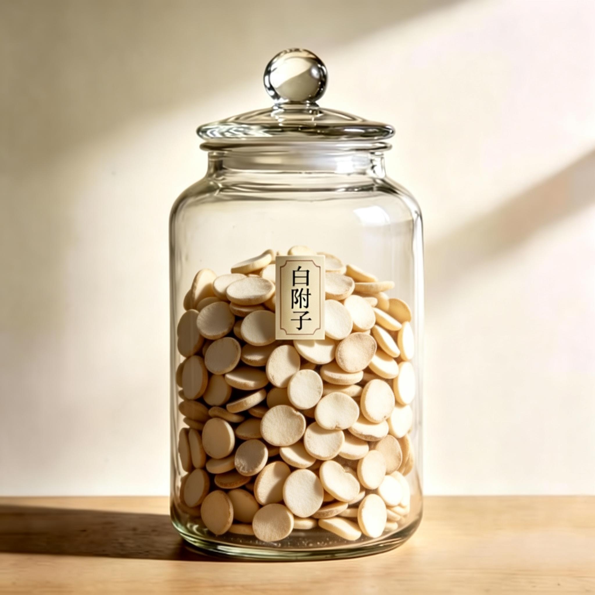 Giant Typhonium Rhizome herbal material