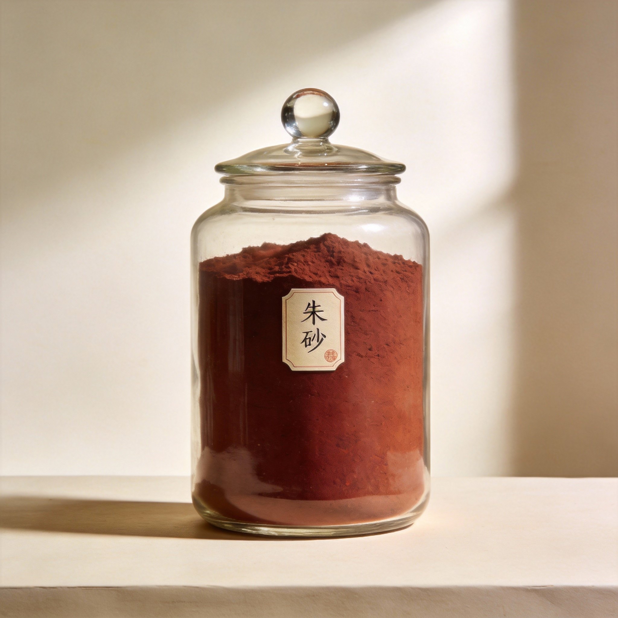 Cinnabar herbal material