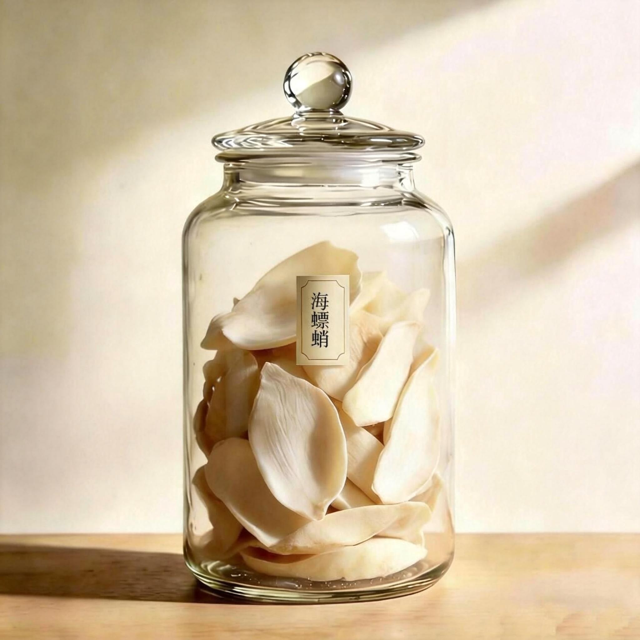 Cuttlebone herbal material