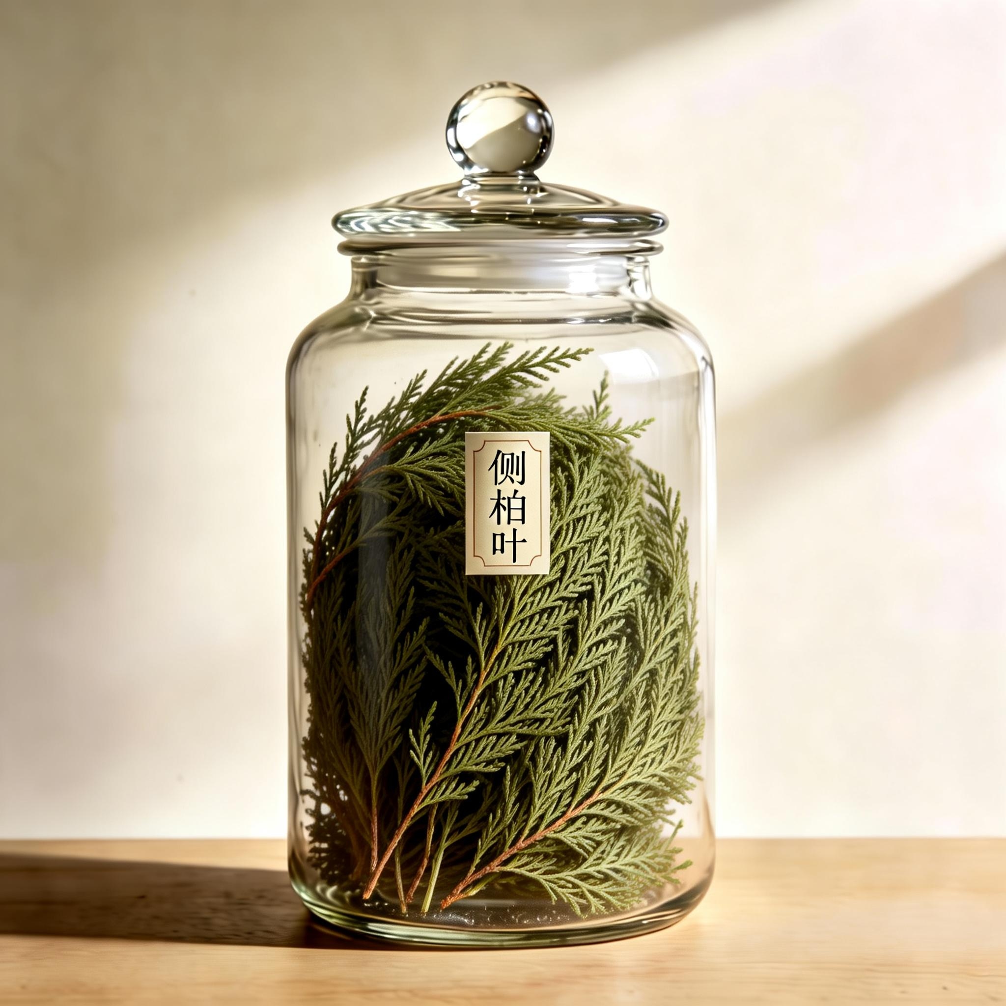 Oriental Arborvitae Leafytwigs herbal material