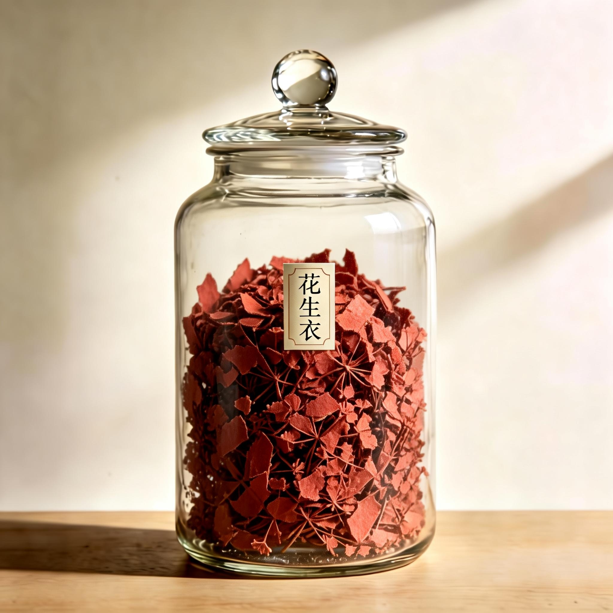 Semino-dermis Arachidis herbal material