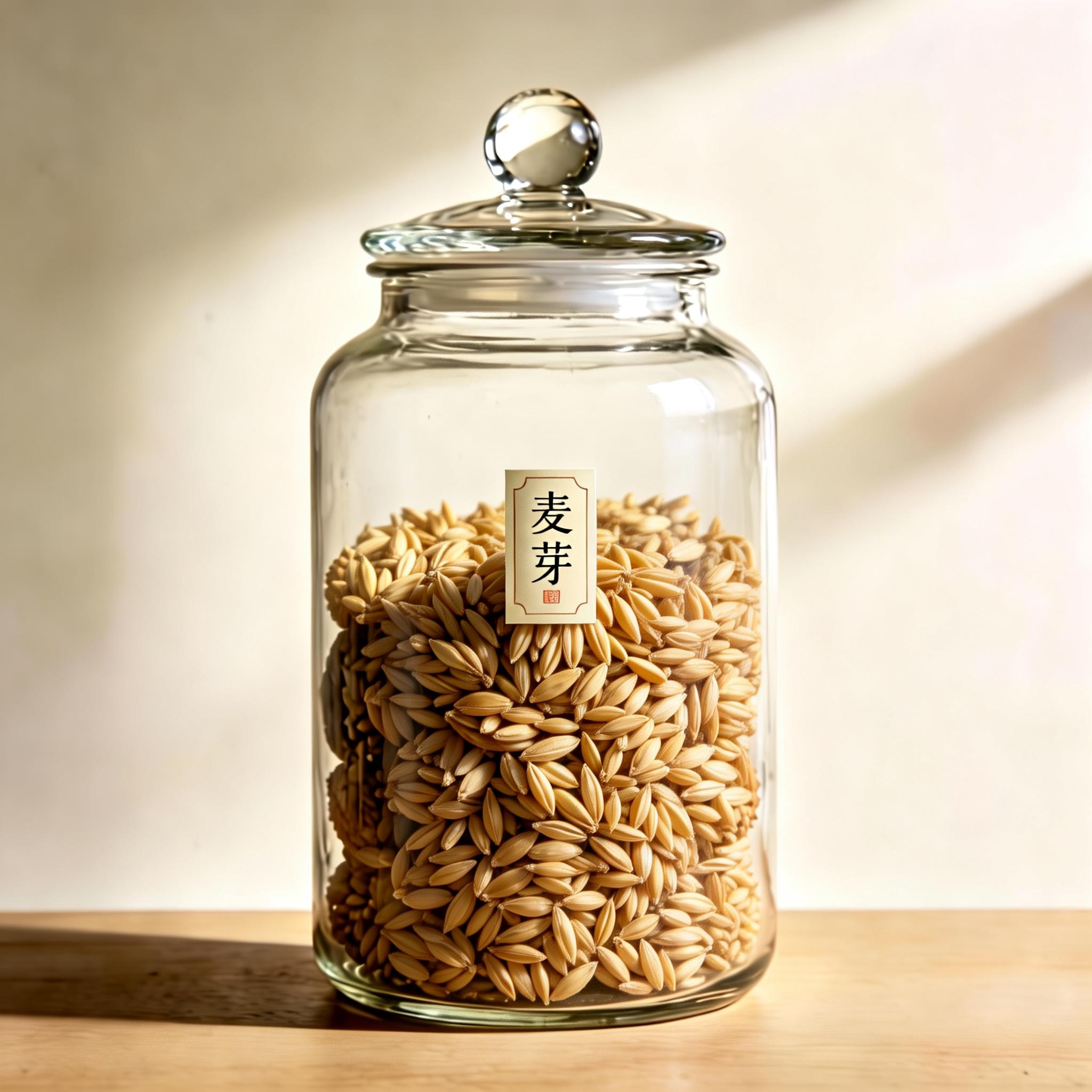 Malt herbal material