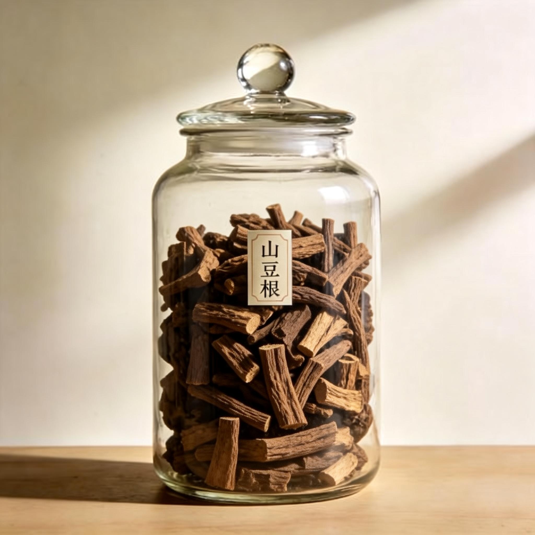 Subprostrate Sophora Root herbal material