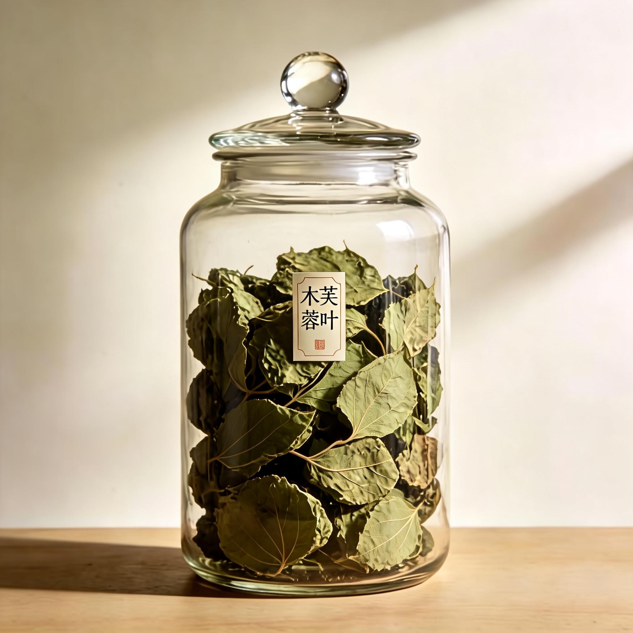 Cottonrose Hibiscus Leaf herbal material