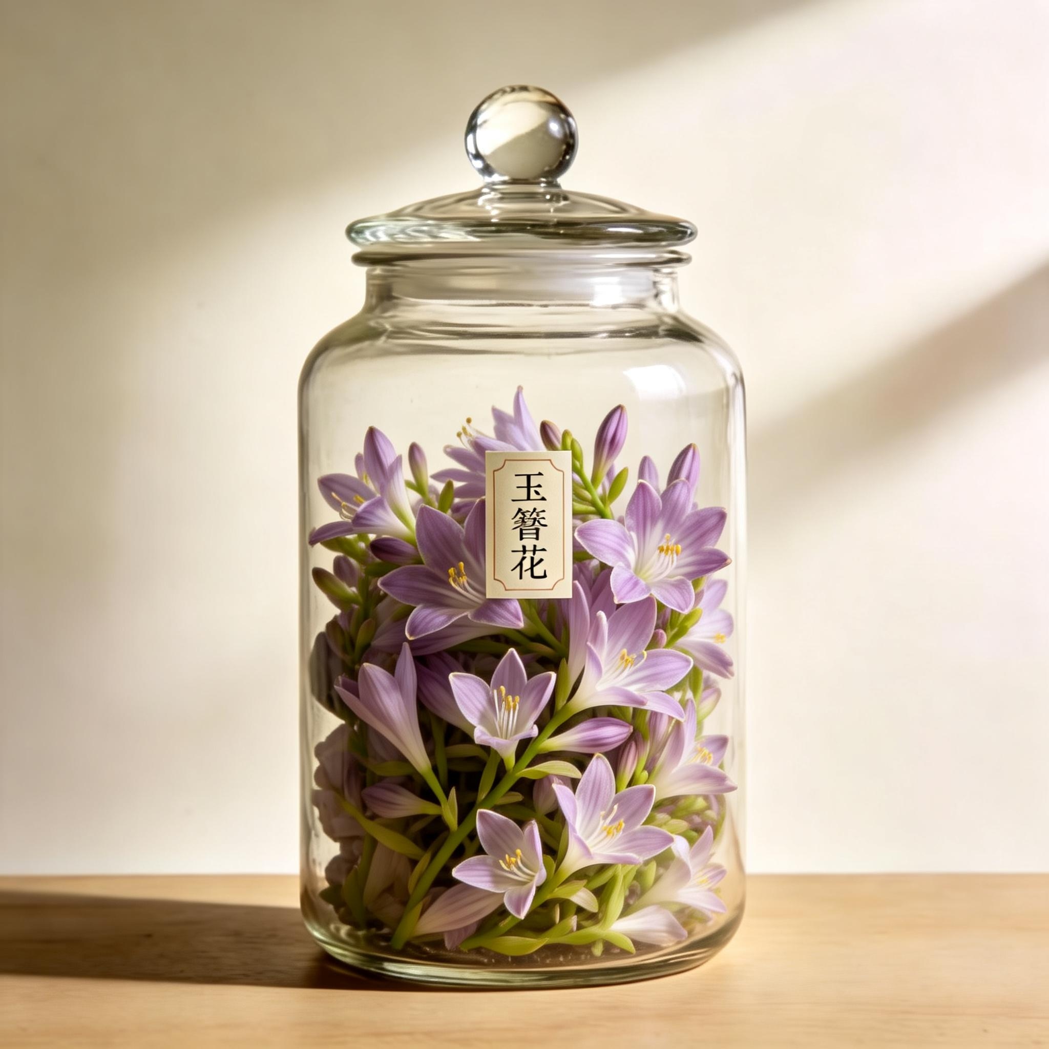 Fragrant Plantainlily Herb herbal material