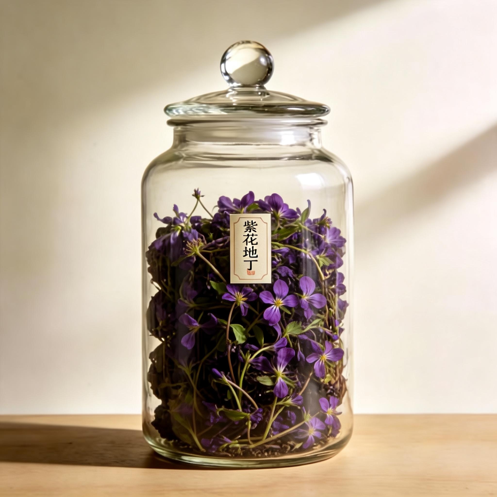 Purpleflower Violet herbal material