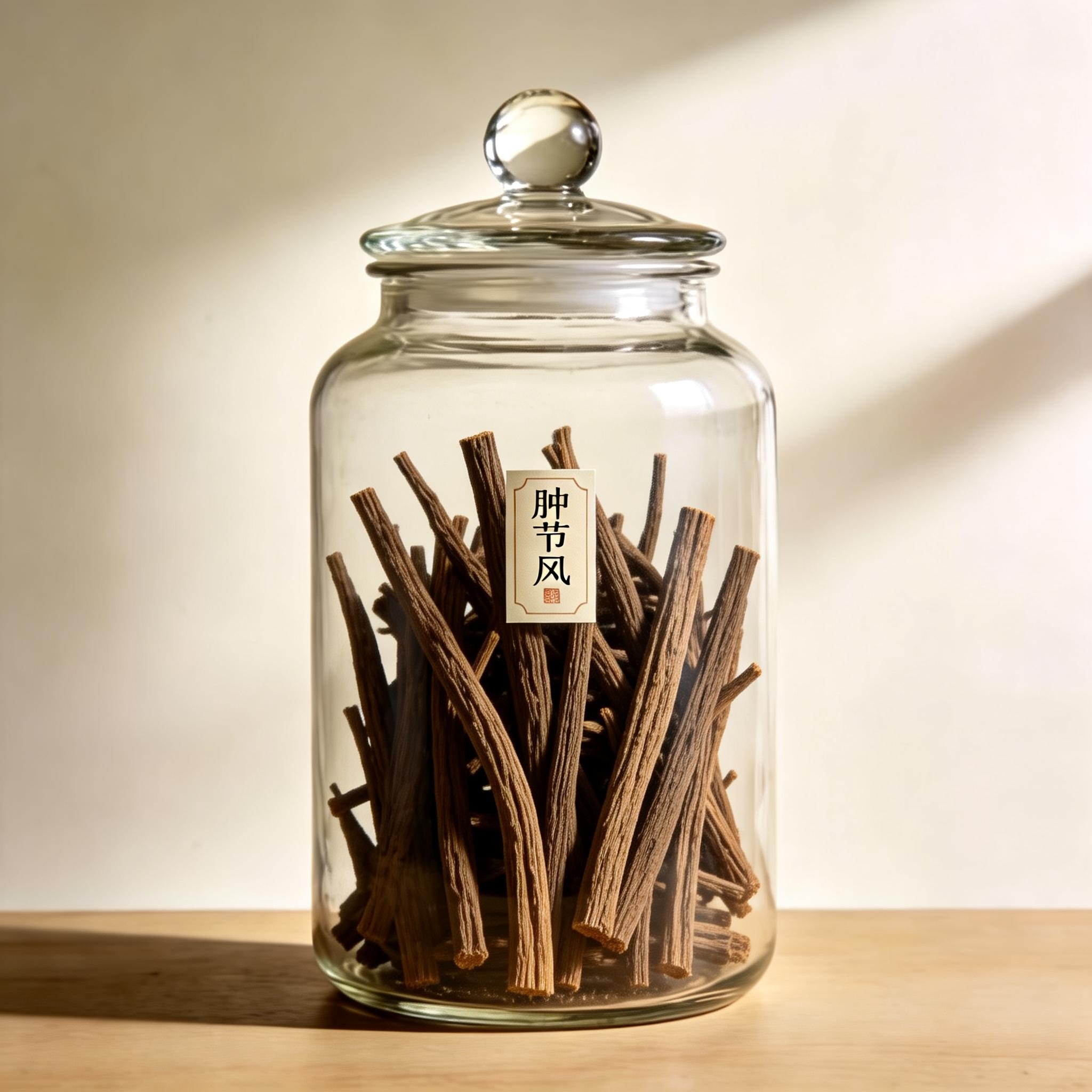 Glabrous Sarcandra Herb herbal material