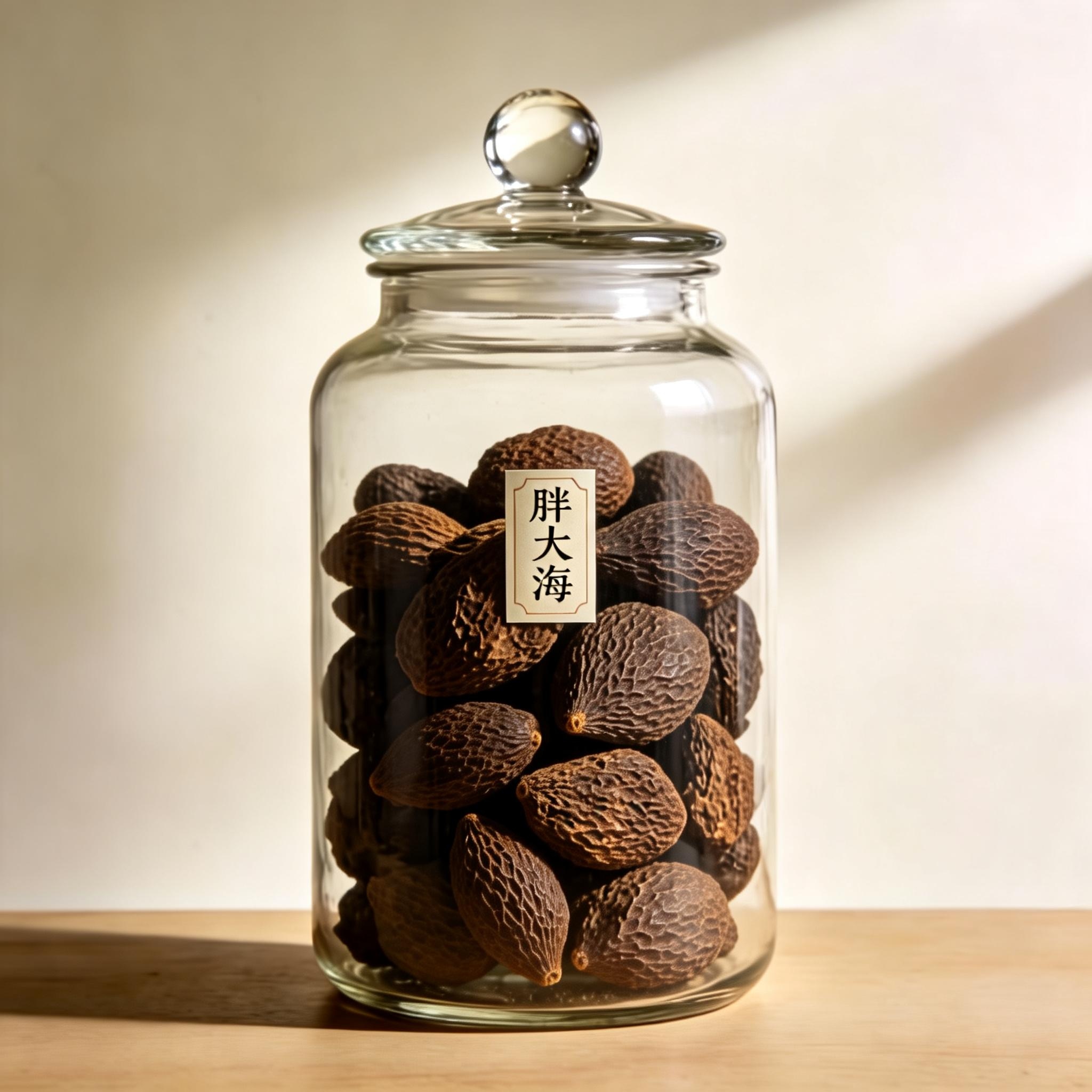 Boat–fruited Sterculia Seed herbal material