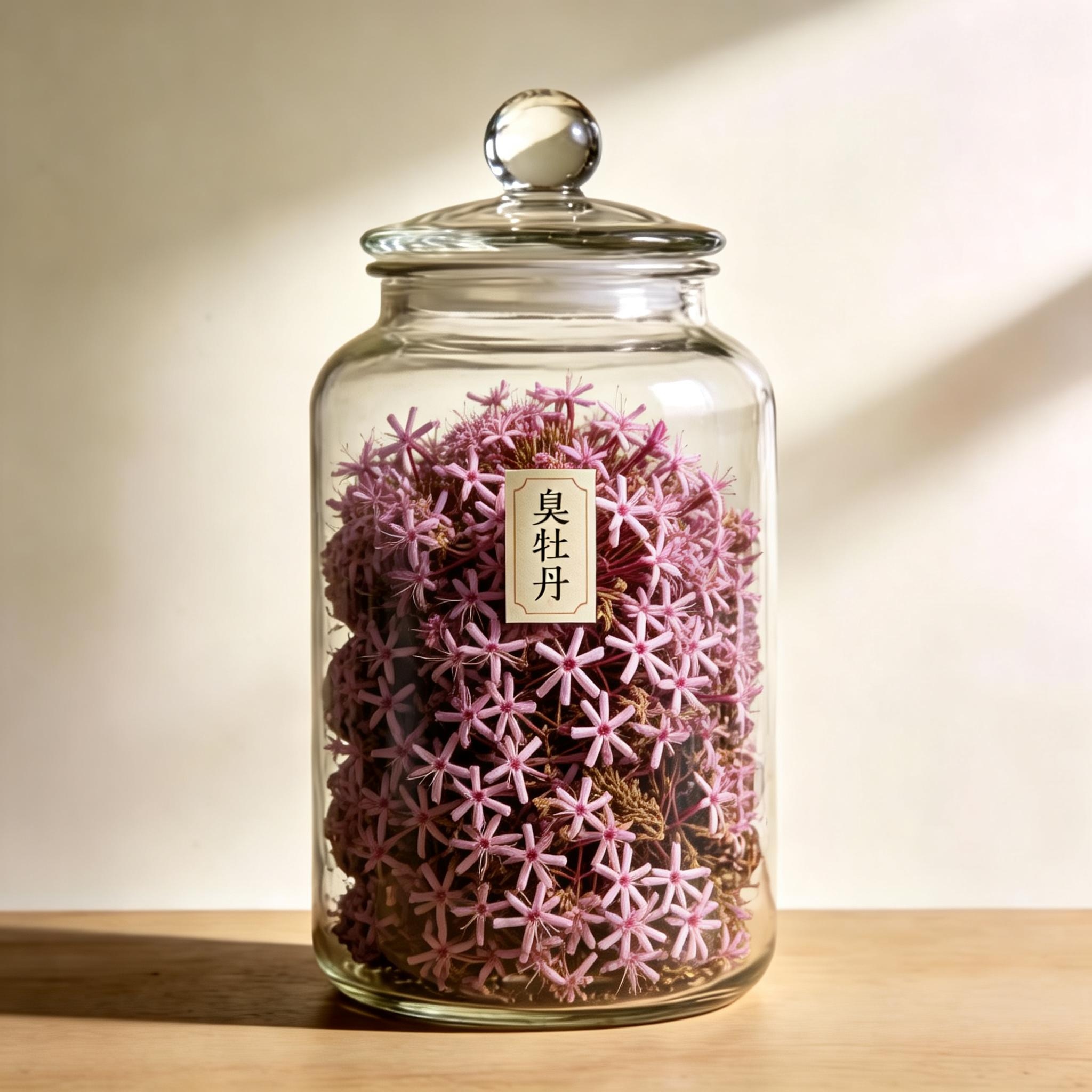 Harlequin Gloribower Leat and twig herbal material