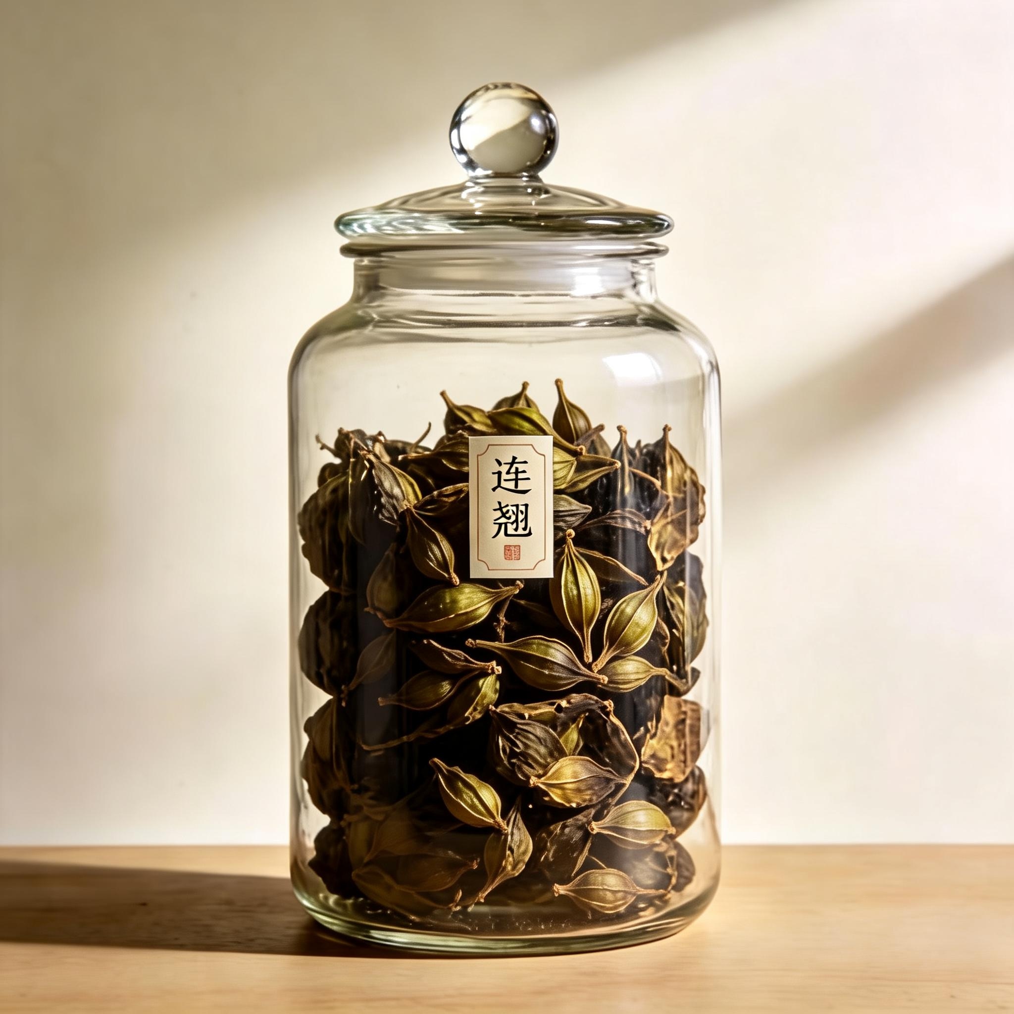 Weeping Forsythia Capsule herbal material