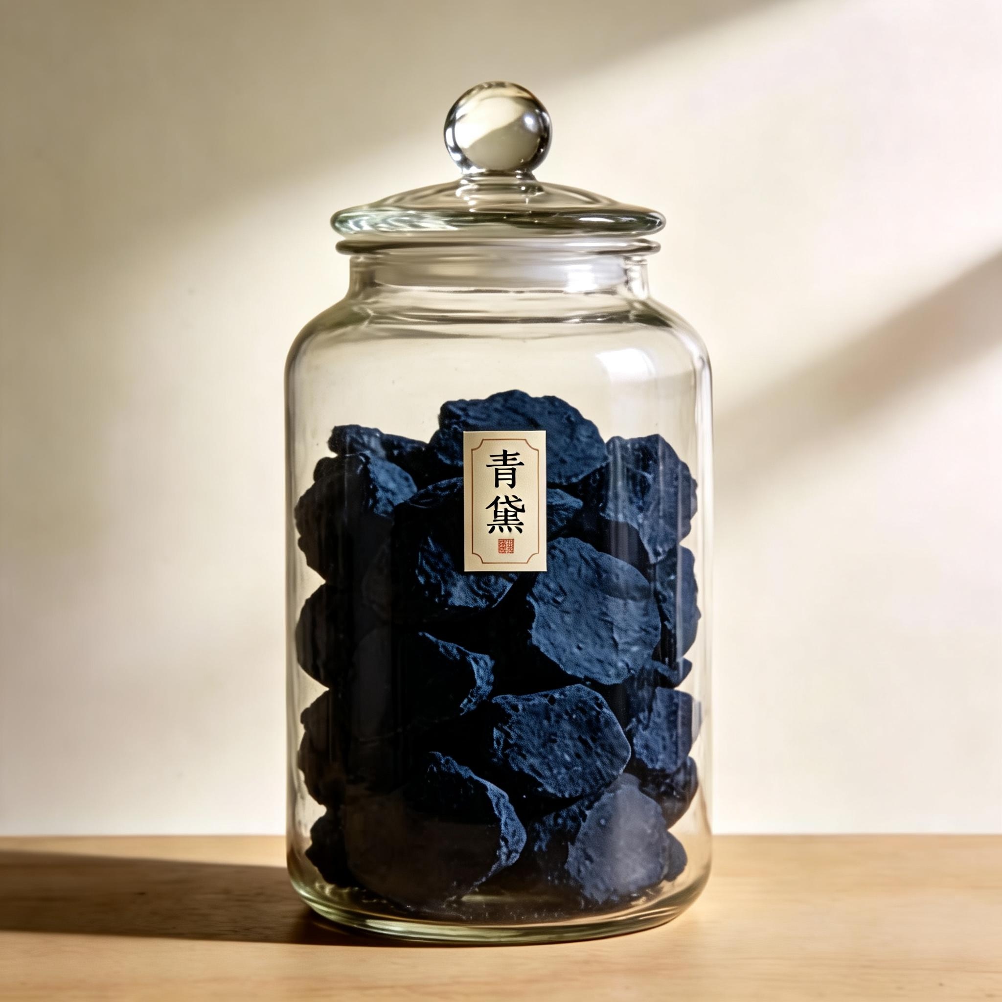 Natural Indigo herbal material