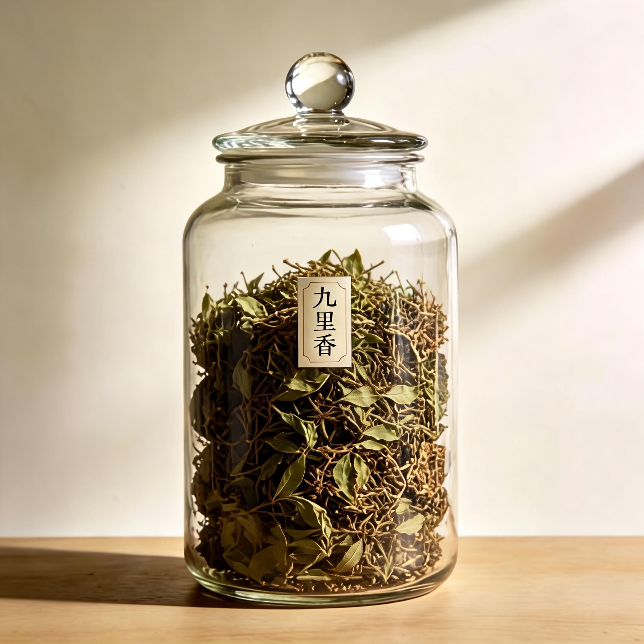 Common Jasminorange Leaf and Twig herbal material