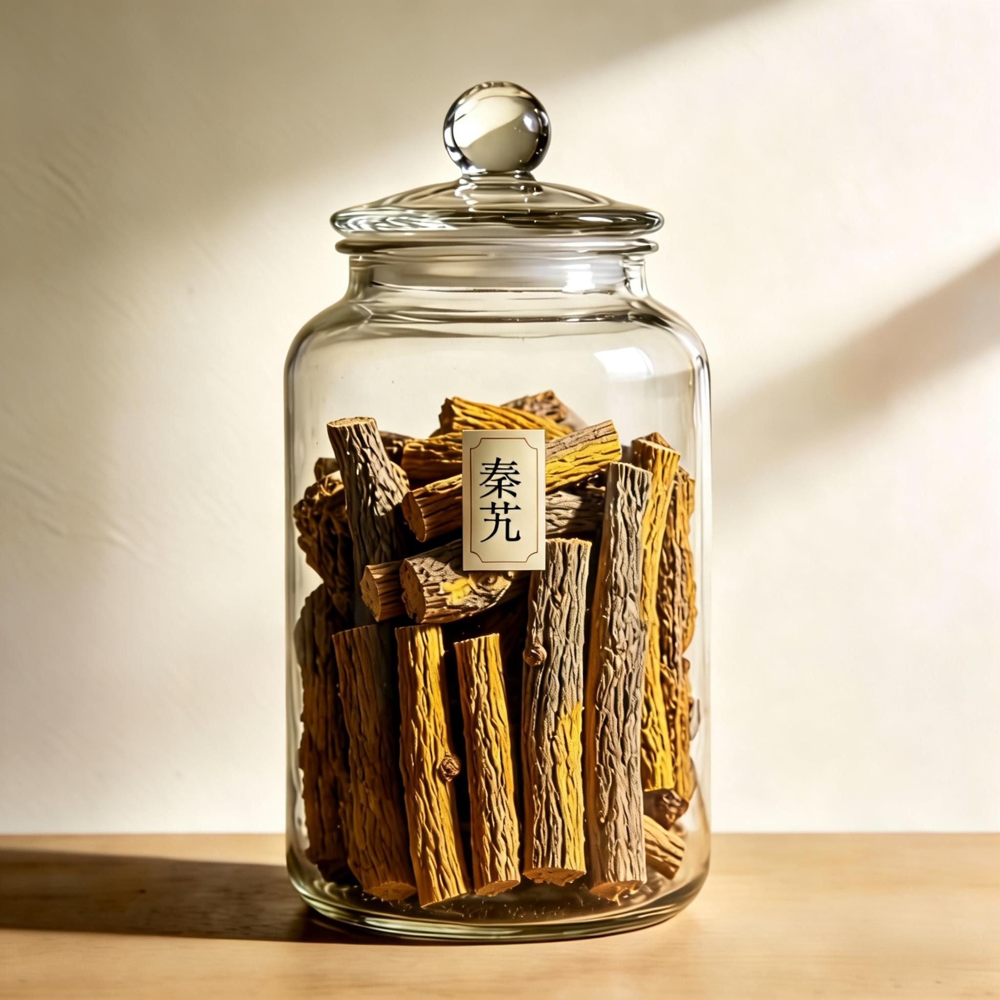 Largeleaf Gentian Root herbal material