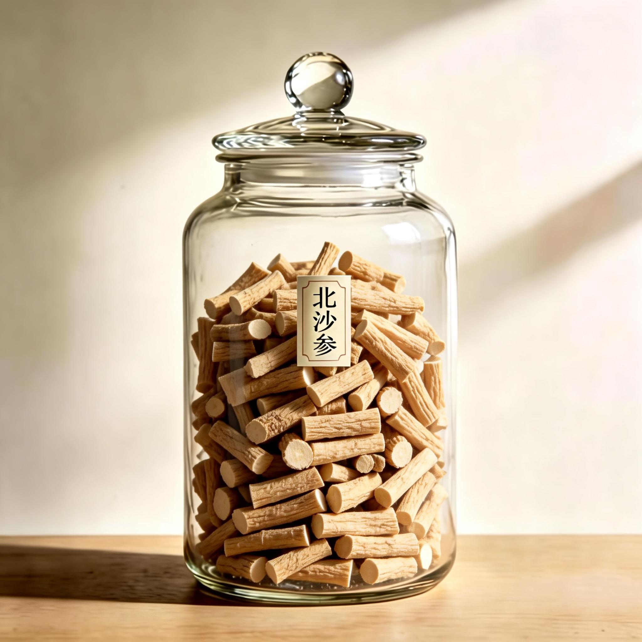 Coastal Glehnia Root herbal material