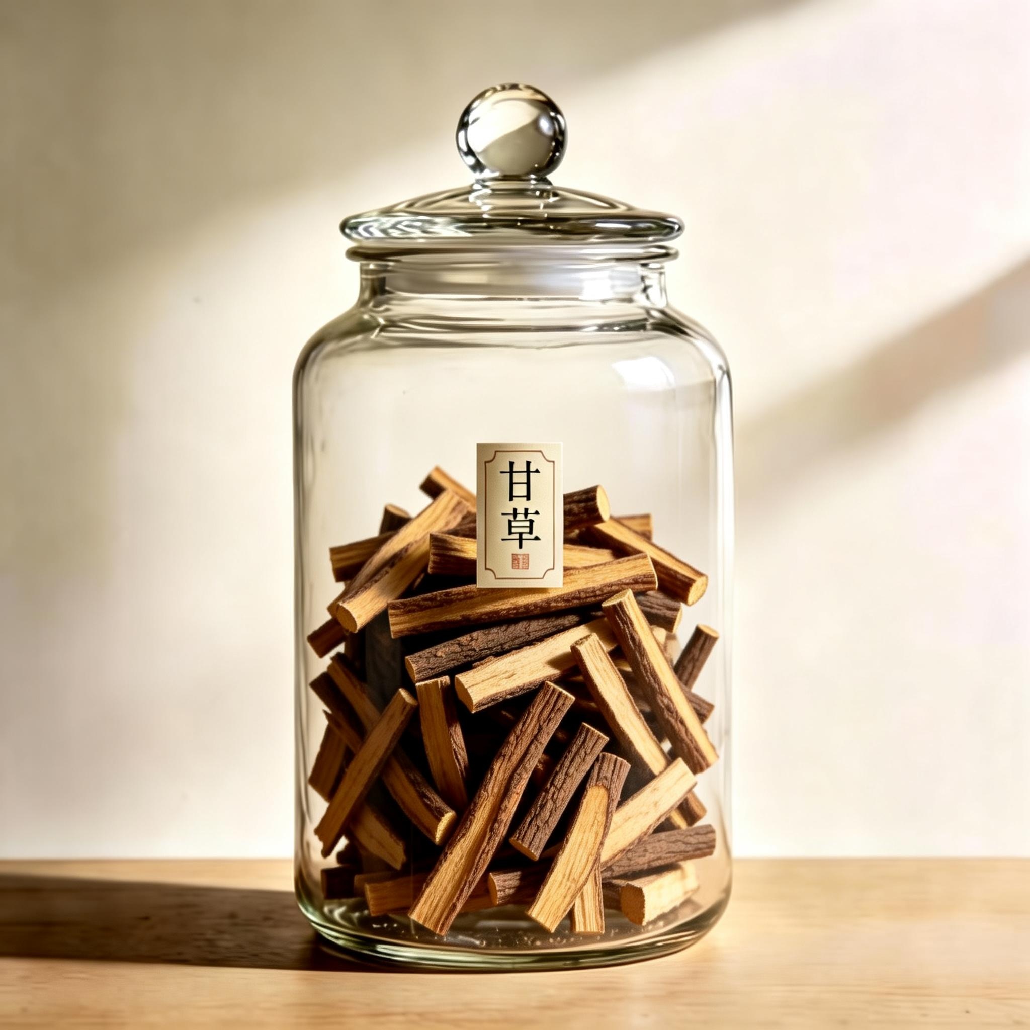 Liquorice,Licorice Root herbal material