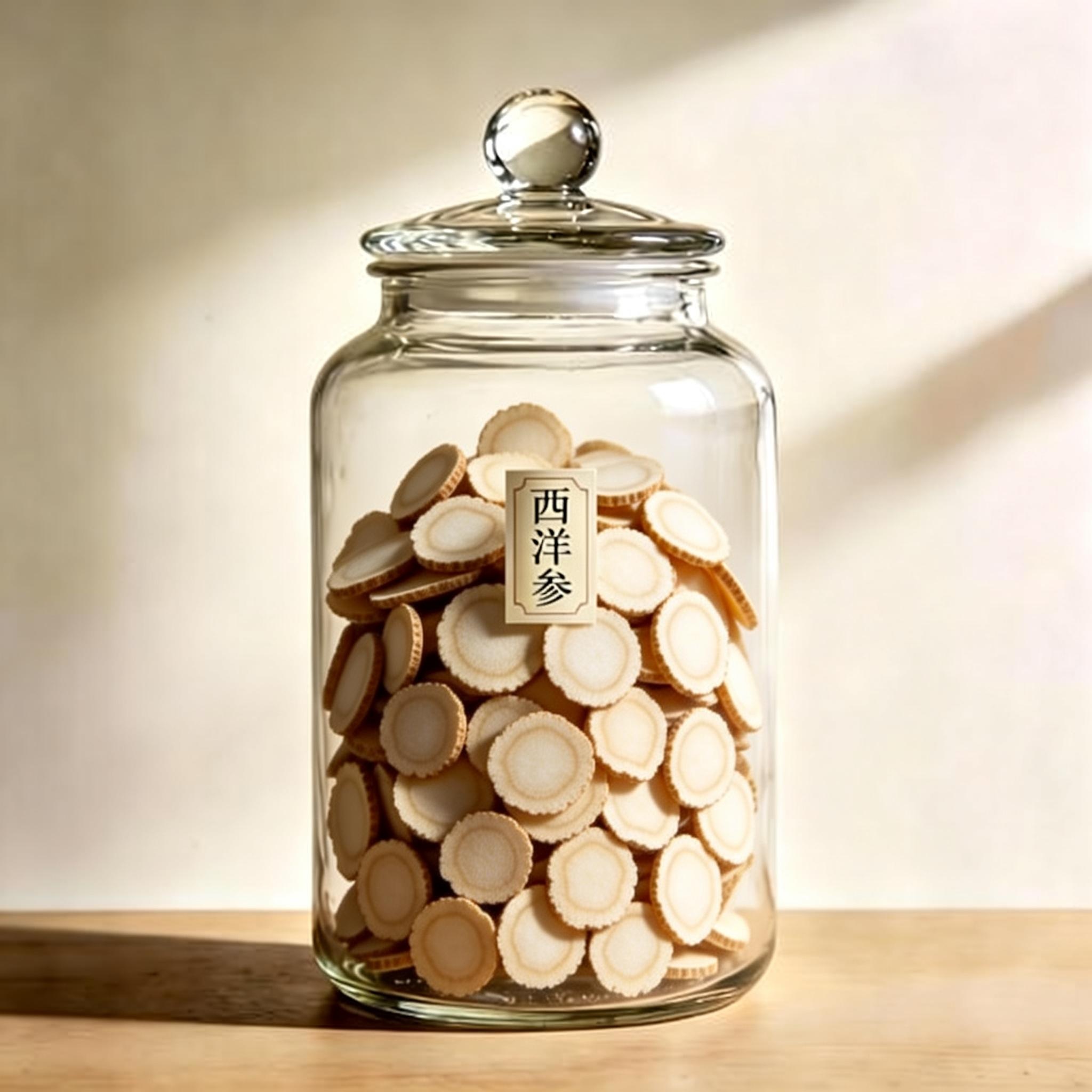 American Ginseng herbal material