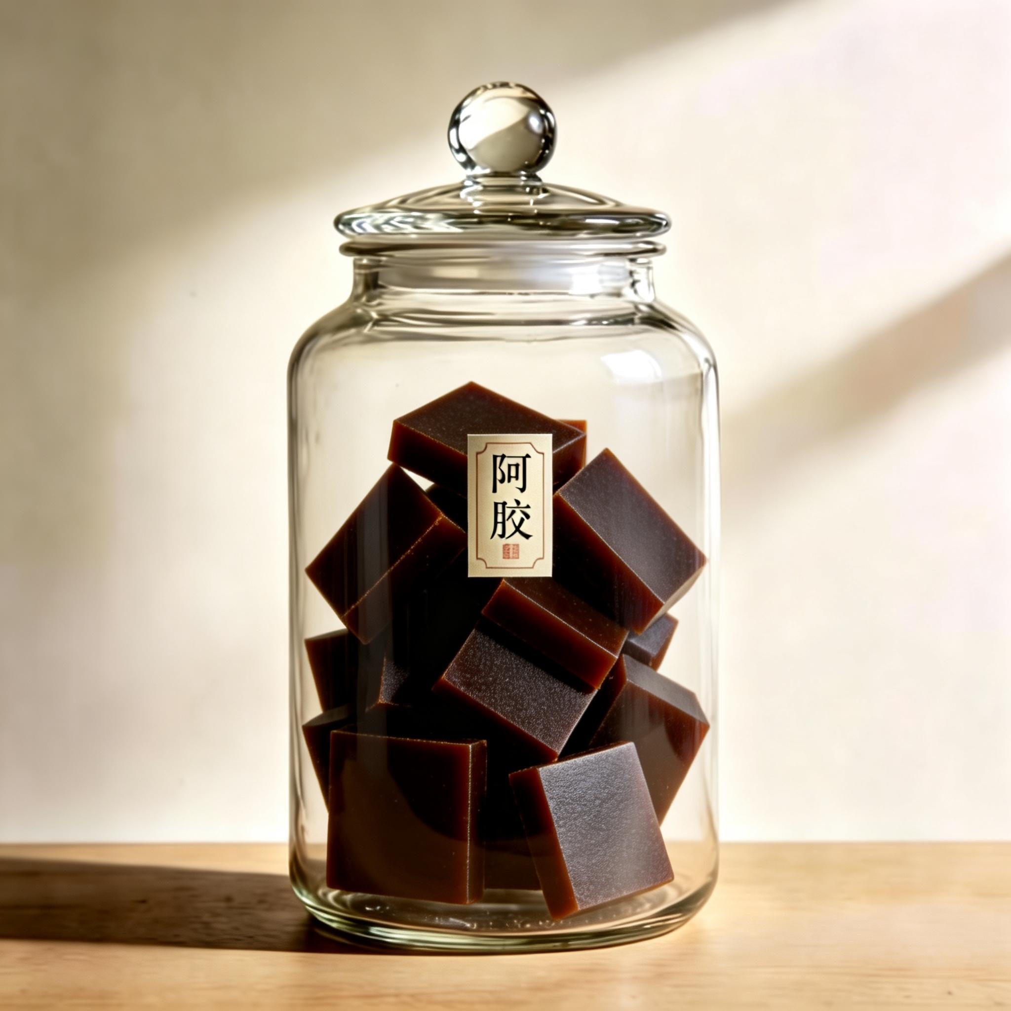 Donkey-Hideglue herbal material