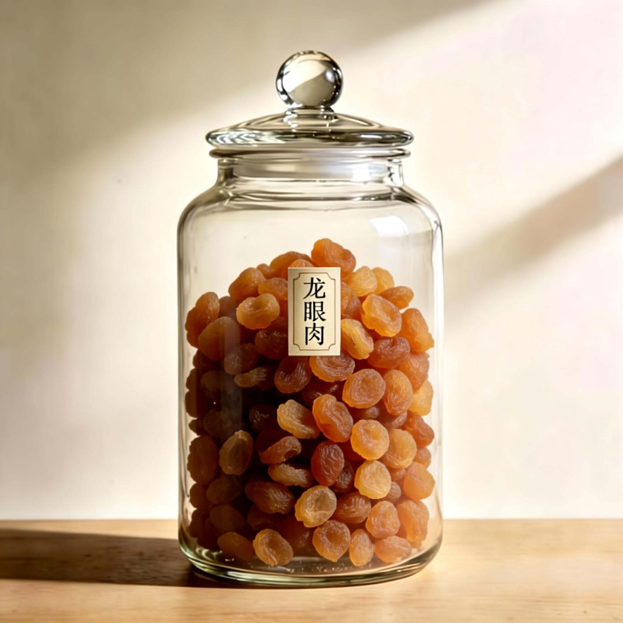 Dried Longan Pulp herbal material