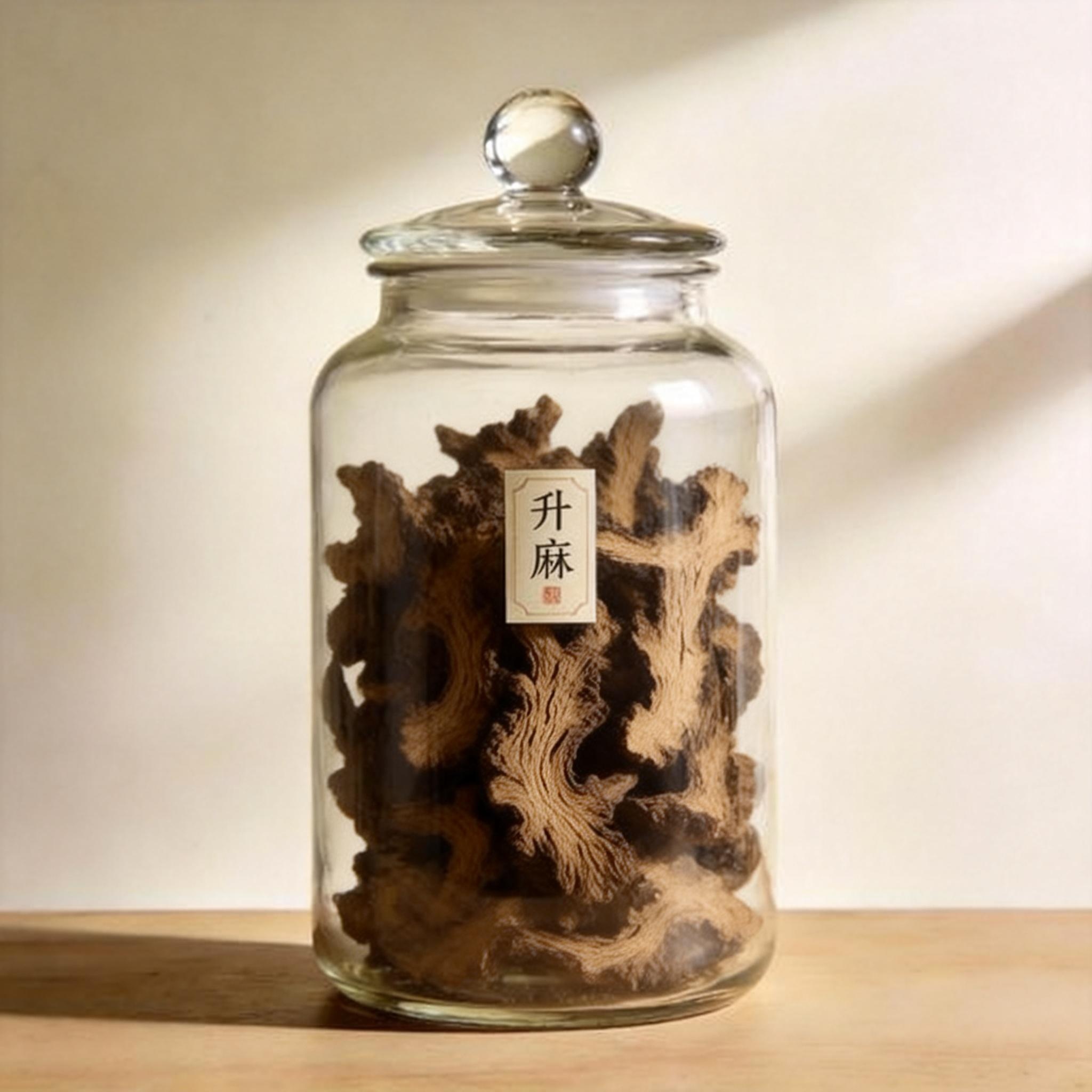 Skunk Bughane Rhizome herbal material