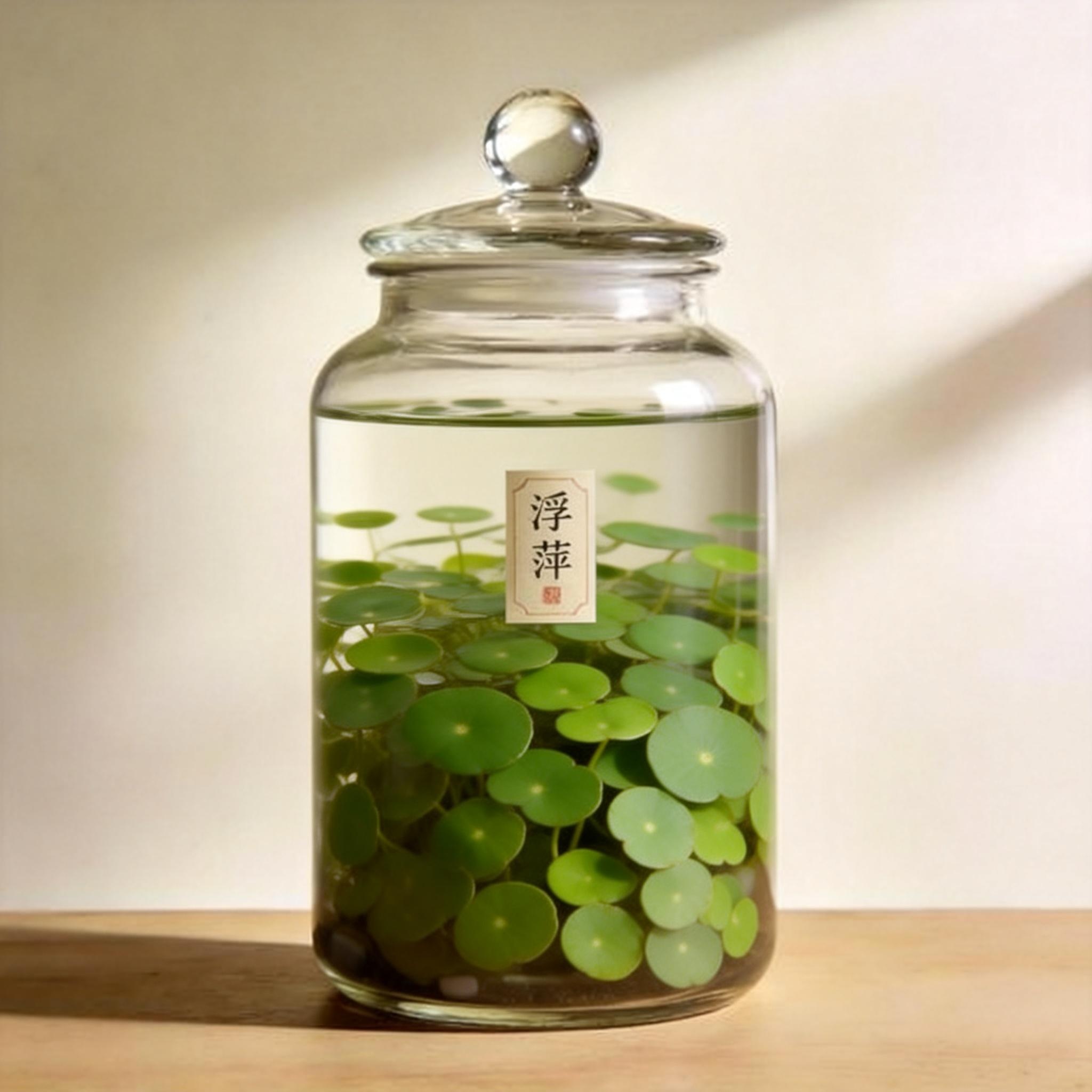 Duckweed herbal material