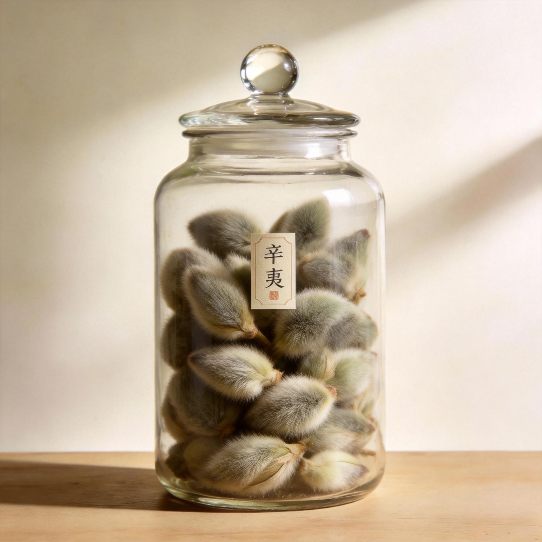 Lily Magnolia herbal material