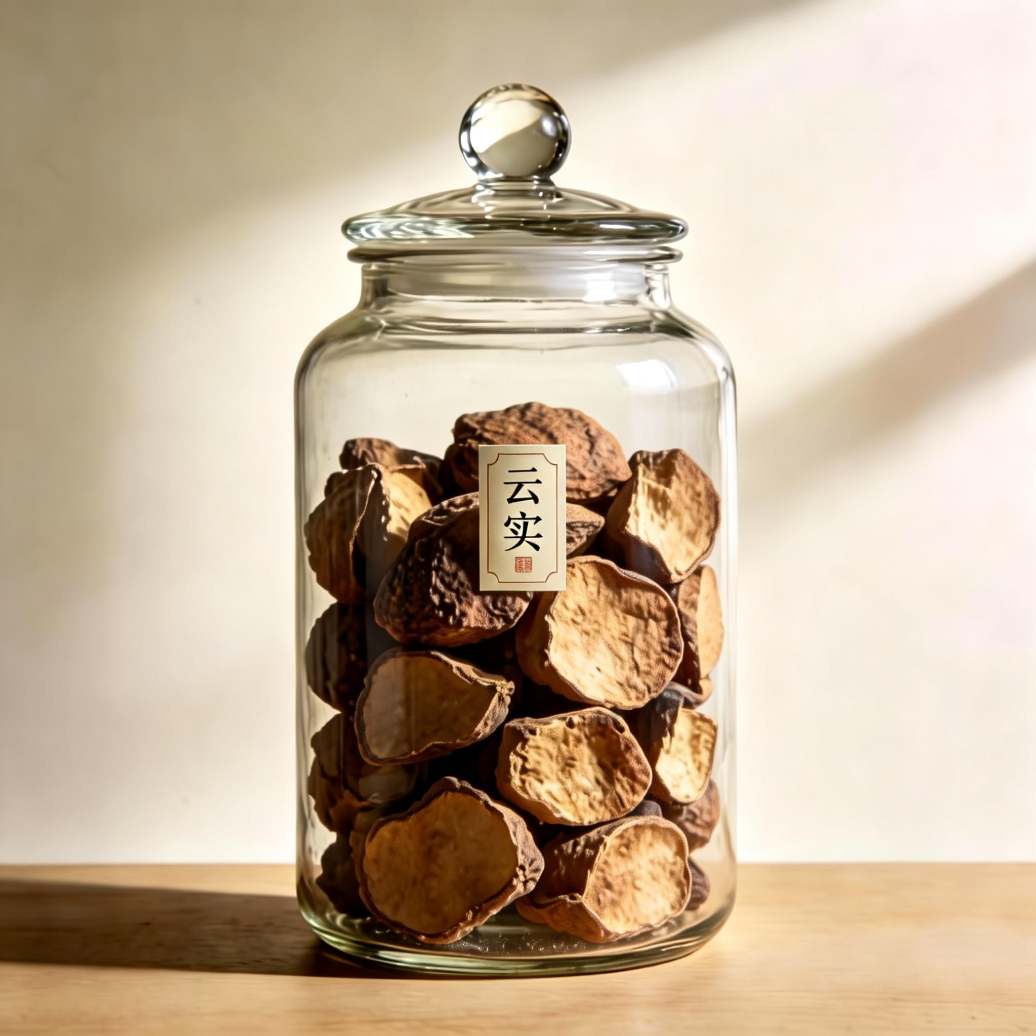 Decapetalous Caesalpinia herbal material